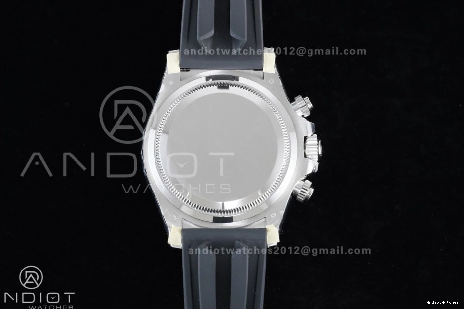 Diamonds SoftTouch Oysterflex Dial Strap Silver 816 Black (Weighted) VS4131 on 1:1 Best V2 126519 VSF Daytona Edition 1103